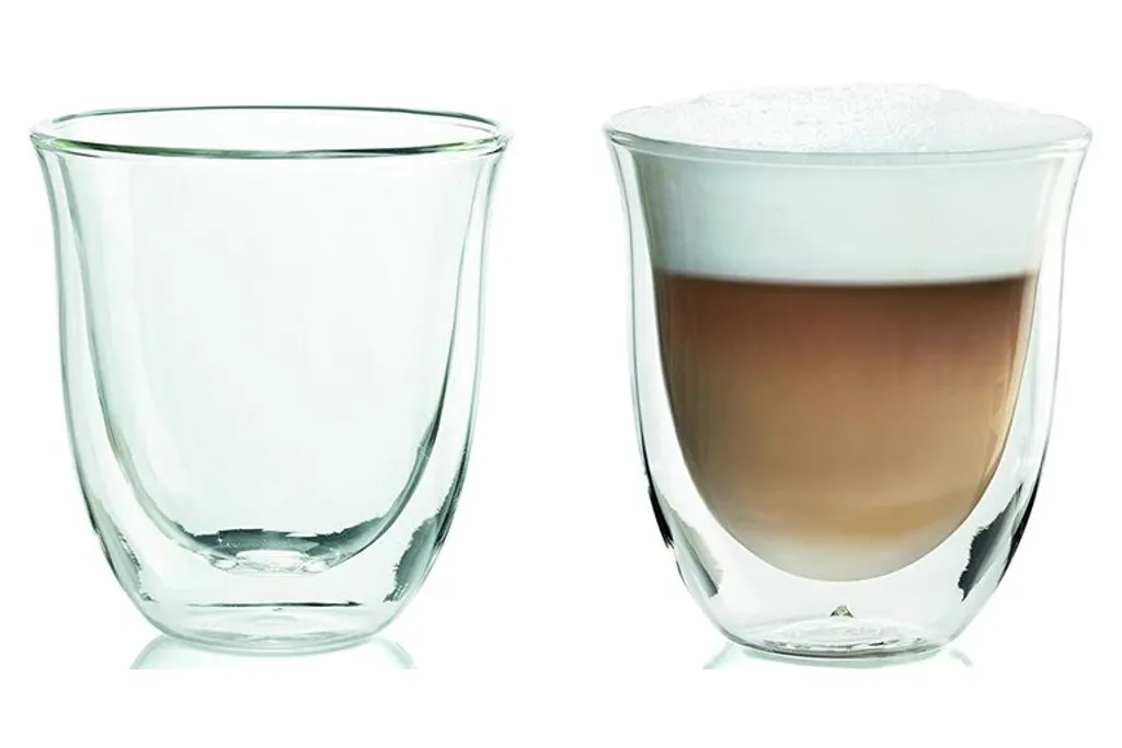 De'Longhi DeLonghi Cappuccino 2er Doppelwandiges Thermoglas 2 De'Longhi DeLonghi Cappuccino 2er Doppelwandiges Thermoglas – Bild 2
