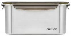 Cuitisan Signature NO.11, 4000ml, Eckige Edelstahl-Vorratsdose, Rostfrei