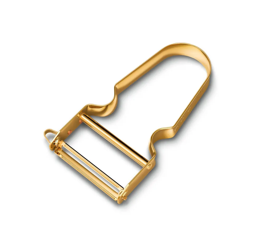 VICTORINOX Sparschäler Rex 24-karat Vergoldet Ikonischer Schäler Gold 2 VICTORINOX Sparschäler Rex 24-karat Vergoldet Ikonischer Schäler Gold – Bild 2