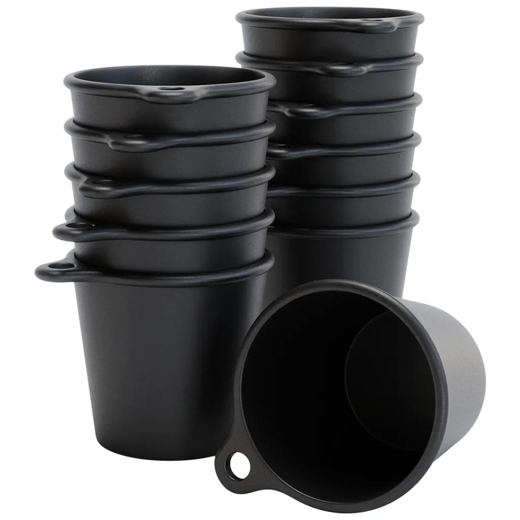 SoPro 12x Schnapsbecher Plastik 4 Cl Wiederverwendbar - Shotgläser 40 Milliliter Schwarz - Mehrweg Schnapsglas Zum Umhängen 1 SoPro 12x Schnapsbecher Plastik 4 Cl Wiederverwendbar - Shotgläser 40 Milliliter Schwarz - Mehrweg Schnapsglas Zum Umhängen