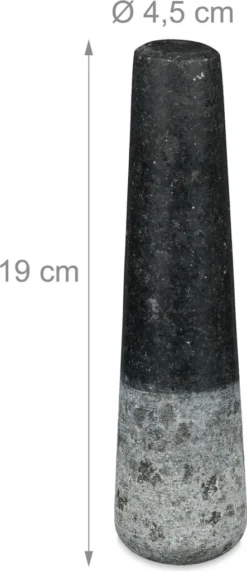 Relaxdays Granit Mörser Mit Stößel 20 Cm -Leonardo Verkäufe 4c252be2422f6abc33d975c03a0c6873