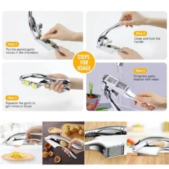 2 In1 Knoblauchpresse Knoblauchhacker Knoblauchschneider Aluminiumlegierung Küchenutensilien 11 2 In1 Knoblauchpresse Knoblauchhacker Knoblauchschneider Aluminiumlegierung Küchenutensilien -Leonardo Verkäufe 4e1fbe84f7cbaca90886214a1a7c9035