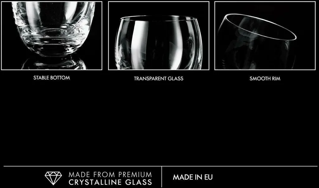 KROSNO Elite Whiskygläser, 6er-Set, 300 Ml 11 KROSNO Elite Whiskygläser, 6er-Set, 300 Ml – Bild 11