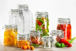 Mäser 931161 Gothika Einmachglas Mit Deckel, 300 Ml, Vorratsgläser Mit Bügelverschluss, Klar (6er Pack) -Leonardo Verkäufe 519eeb60ed2fa3a19bdb5f1dfd76d4ec