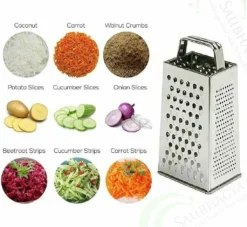 4 Seitige Blades Käse Gemüse Reibe Karotte Gurken Hobel Schneider Edelstahl Gemüseschneider -Leonardo Verkäufe 52807e72c755903caccba7925ba743ca