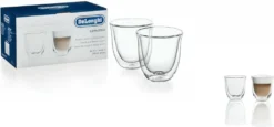 De'Longhi DeLonghi Cappuccino 2er Doppelwandiges Thermoglas 18 De'Longhi DeLonghi Cappuccino 2er Doppelwandiges Thermoglas -Leonardo Verkäufe 53124b3cac0f7e89ee8b091e3ee6463b