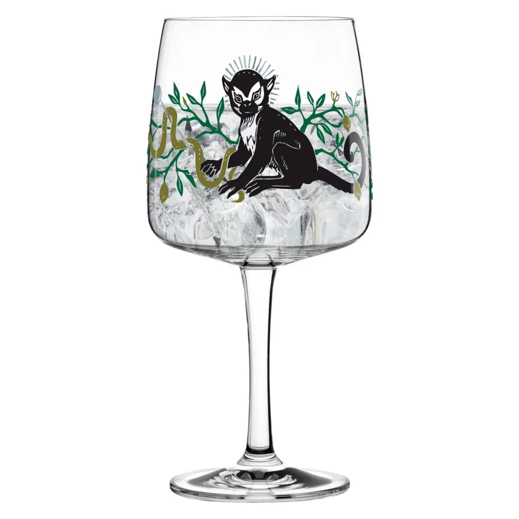 Ritzenhoff Gin Ginglas Mit Stiel Affe By Karin Rytter 2020 2 Ritzenhoff Gin Ginglas Mit Stiel Affe By Karin Rytter 2020 – Bild 2