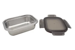 Steuber Edelstahl Frischhaltedose 3er Set, Luftdichter Klickdeckel, Backofengeeignet -Leonardo Verkäufe 59fc2cef926f2673f98a373718731076