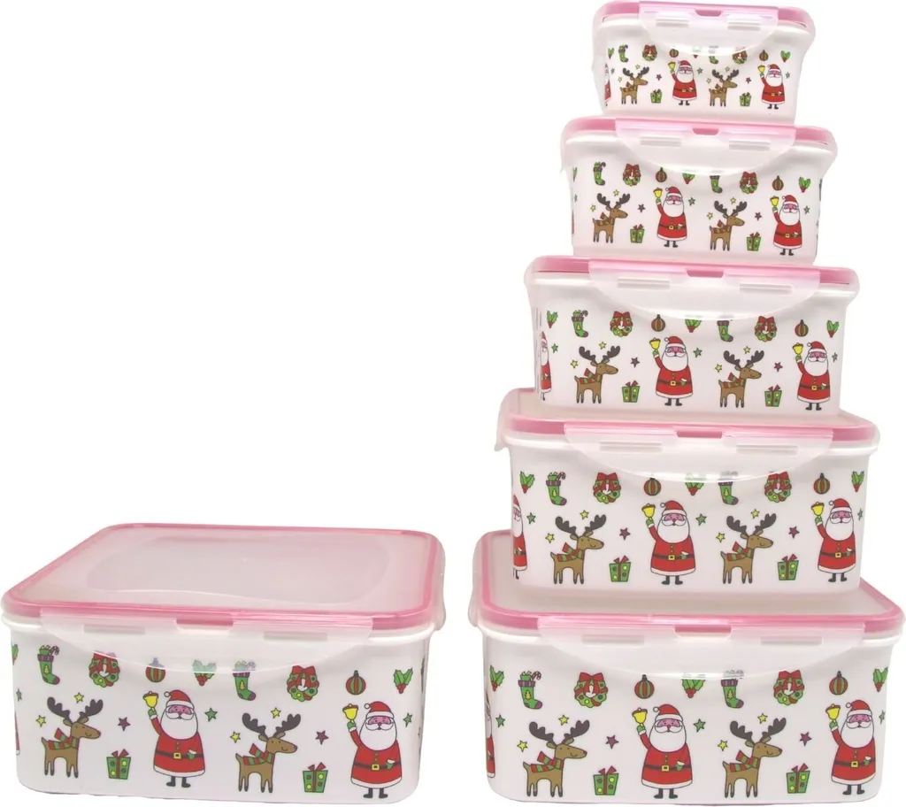 PLENTYFY Keksdosen 10 Teiliges Set Eckig - Plätzchendosen Zum Aufbewahren Von Gebäck Frischhaltedose Kekse - Luftdichte Vorratsdosen Mit Motiven Weihnachtsdosen Frischhaltedosen Mit Deckel 2 PLENTYFY Keksdosen 10 Teiliges Set Eckig - Plätzchendosen Zum Aufbewahren Von Gebäck Frischhaltedose Kekse - Luftdichte Vorratsdosen Mit Motiven Weihnachtsdosen Frischhaltedosen Mit Deckel – Bild 2