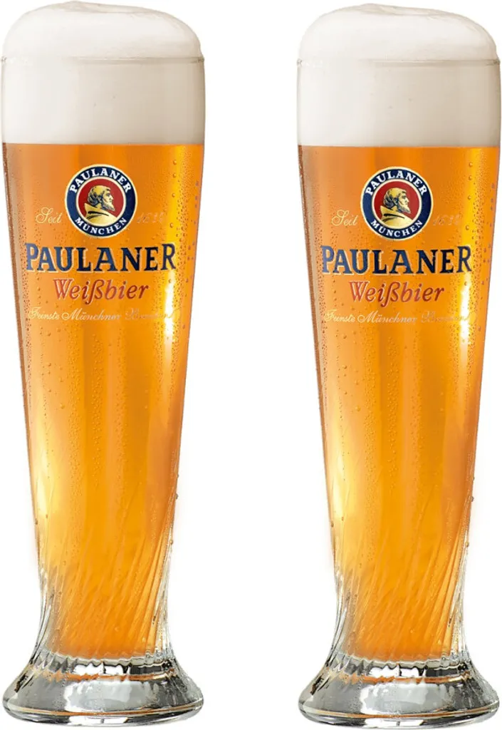 6x Paulaner Weizenbierglas 0,5L 1 6x Paulaner Weizenbierglas 0,5L