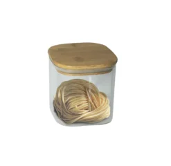 Loxis Vorratsgläser Set (3-teilig) – Eckige, Stabile Vorratsgläser Mit Bambusdeckel – 1x 1500ml / 1x 1100ml / 1x 750ml Große Vorratsdosen - Vielseitig Einsetzbare Und Aromadichte Vorratsbehälter -Leonardo Verkäufe 5f74760553477fcbc57129c11b7af9d7