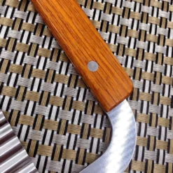 Kartoffelschneider Pommes Frites Schneider Wellenschneider Edelstahlklingen Mit Holzgriff Küchenwerkzeuge Gemüse Kartoffel Zwiebel Schneidewerkzeug (2 Stück) -Leonardo Verkäufe 5fa3d2675f31d69330cbf09684cb1fc5