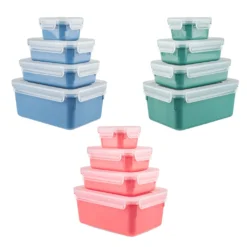 Emsa CLIP & CLOSE Colour Edition Grün 4er Set (0,2 / 0,55 / 0,8 / 2,2) -Leonardo Verkäufe 604825ef14fac04cf393235a21161cd3