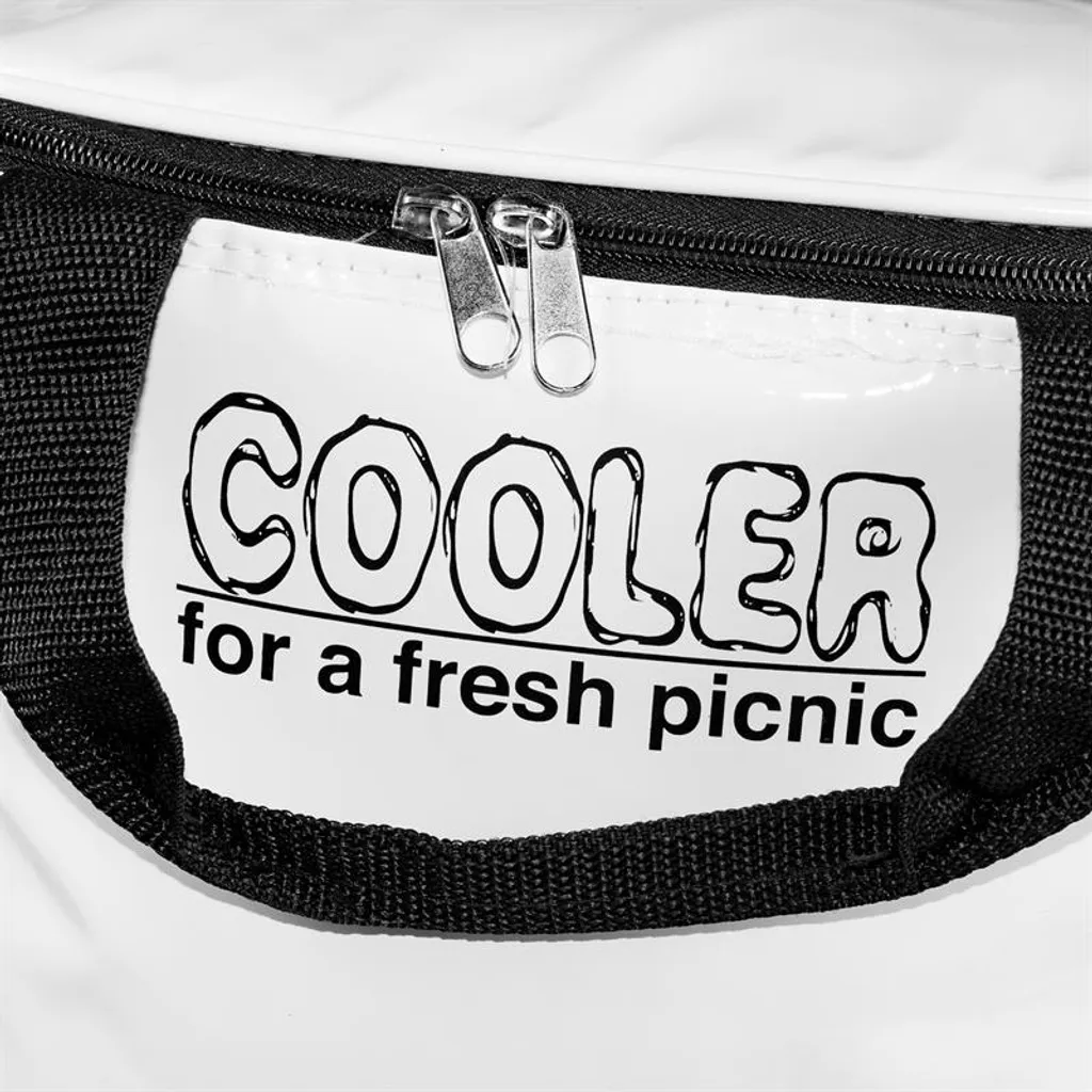 Kühltasche Weiß Tasche Kühlbox Thermo Picknicktasche Cooler Campingtasche 5 Kühltasche Weiß Tasche Kühlbox Thermo Picknicktasche Cooler Campingtasche – Bild 5