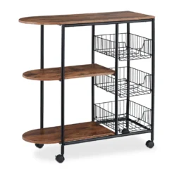 Relaxdays Servierwagen Industrial -Leonardo Verkäufe 610f0beebc98c735d127443de507a301