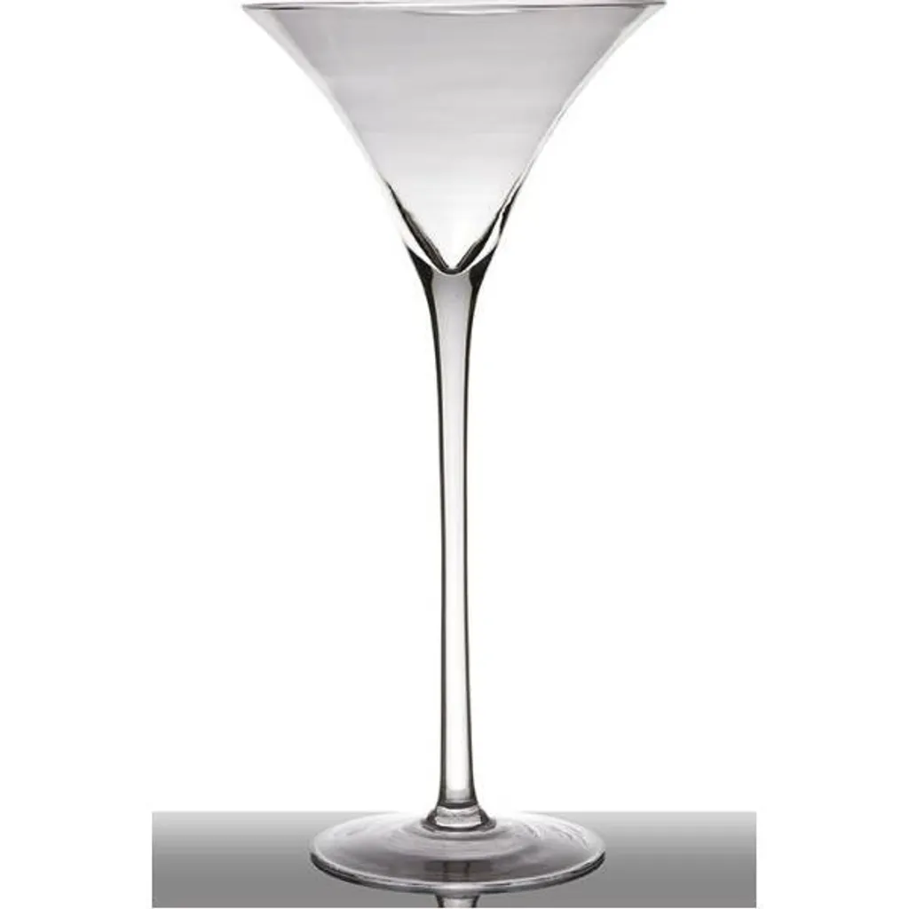 XL Martiniglas, Dekoglas Auf Fuß H. 40cm D. 19,5cm Transparent Hakbijl 1 XL Martiniglas, Dekoglas Auf Fuß H. 40cm D. 19,5cm Transparent Hakbijl