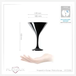 Schwarze Martini Gläser 150ml Set 6-Teilig Aus Glas Cocktailgläser 9 Schwarze Martini Gläser 150ml Set 6-Teilig Aus Glas Cocktailgläser -Leonardo Verkäufe 644877d7387d51aa7711fbdebe00071d