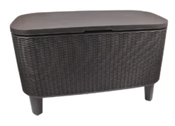 Keter Garden Bar 2in1 Tisch, Bar Mit Kühlbehälter Bevy Cool Bar Rattan -Leonardo Verkäufe 65493b55d656d848fb04c7e8666fc941