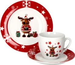 Kaffeeservice Elch 18tlg. Für 6 Personen Weiß Mit Weihnachtsdekor Lustiger Elch 9 Kaffeeservice Elch 18tlg. Für 6 Personen Weiß Mit Weihnachtsdekor Lustiger Elch -Leonardo Verkäufe 65719a1da2e34bfbcd270b91731353da