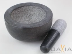 Stein Mörser Mit Stößel [ Ø 13cm Höhe 7cm ] Gewürzmörser / Steinmörser