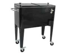 Kailua Cooler - Amerikanische Kühlbox, Kühlwagen, Party Getränkekühler, Schwarz 10 Kailua Cooler - Amerikanische Kühlbox, Kühlwagen, Party Getränkekühler, Schwarz -Leonardo Verkäufe 66263ef35540695660a6d39af043a481