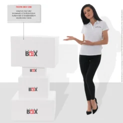 Styroporbox 53W | Wand: 5,0cm | Volumen: 53,2L | Innenmaß:47x38x29cm | Weiß Isolierbox Thermobox Kühlbox Warmhaltebox -Leonardo Verkäufe 6b30cbfec1b3ef4e2c37c35fe5521816