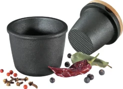 Zassenhaus Gewürzreibe Gusseisen Mit Vorratsfach