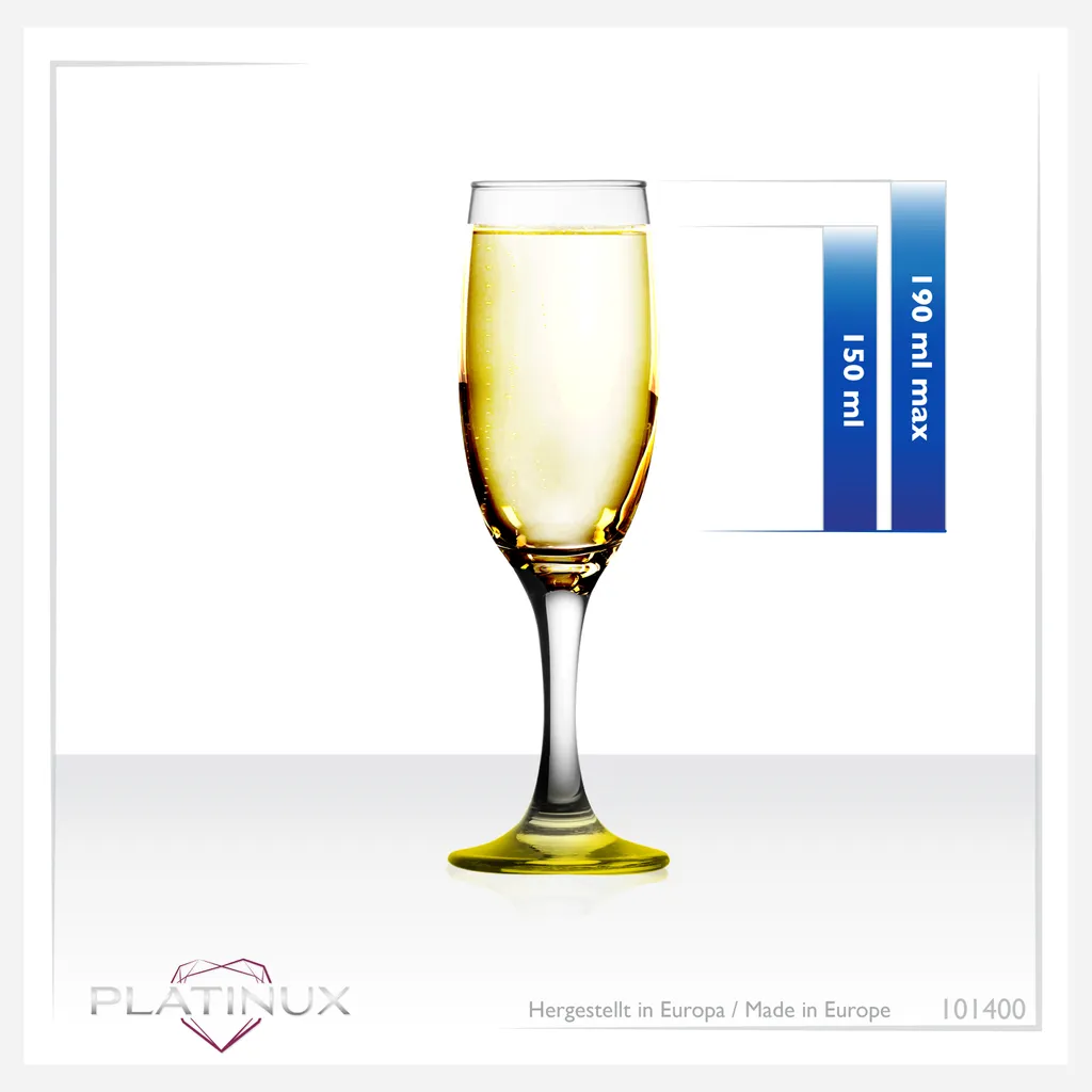 Sektgläser Bunt Aus Glas 150ml (max.190ml) Set 6-Teilig Champagnergläser Prosecco Gläser 3 Sektgläser Bunt Aus Glas 150ml (max.190ml) Set 6-Teilig Champagnergläser Prosecco Gläser – Bild 3