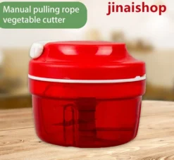 Zerkleinerer Gemüseschneider Universal Obst Fleisch Zwiebelschneider Zwiebeln Manuelle Gemüseschneider Rot