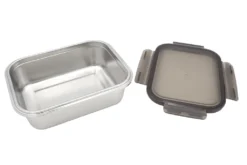 2 Stück Steuber Edelstahl Frischhaltedose 650 Ml, Luftdichter Klickdeckel, Backofengeeignet -Leonardo Verkäufe 7099c186042c51271ed9125d3faf5d41