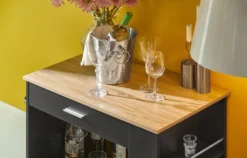 SoBuy FKW113-SCH Servierwagen Küchenwagen Kücheninsel Küchenschrank Rollwagen Mikrowellenschrank Küchenrollwagen Schwarz BHT Ca.: 82x88x46cm 14 SoBuy FKW113-SCH Servierwagen Küchenwagen Kücheninsel Küchenschrank Rollwagen Mikrowellenschrank Küchenrollwagen Schwarz BHT Ca.: 82x88x46cm -Leonardo Verkäufe 70c100164150814dbd181d251e2c4756