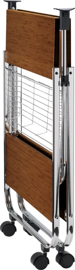 Wenko Servierwagen Dinett Deluxe Walnuss