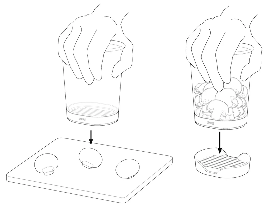 GEFU Scheibenschneider RAPIDO 7 GEFU Scheibenschneider RAPIDO – Bild 7