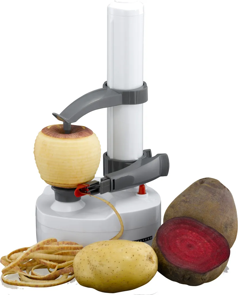Melissa 16310174 Elektrischer Kartoffelschäler Apfelschäler Gemüseschäler Obstschäler Elektro Schäler Für Obst & Gemüse 2 Melissa 16310174 Elektrischer Kartoffelschäler Apfelschäler Gemüseschäler Obstschäler Elektro Schäler Für Obst & Gemüse – Bild 2