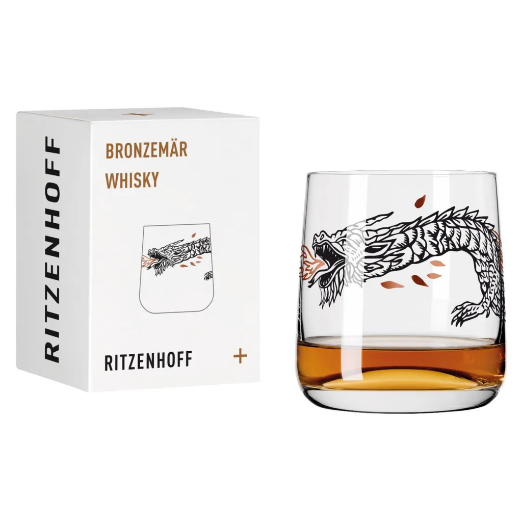 Ritzenhoff Whiskyglas Bronzemär 5 Mit Drachenmotiv By Olaf Hajek 2020 WA 1 Ritzenhoff Whiskyglas Bronzemär 5 Mit Drachenmotiv By Olaf Hajek 2020 WA