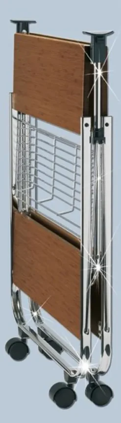 Wenko Servierwagen Dinett Deluxe Walnuss -Leonardo Verkäufe 761377d5b999a079306d50c7d8b44635