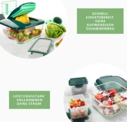 Genius Nicer Dicer Chef 37-tlg Set Gemüseschneider Inkl. 3 In 1 Siebschüssel; A81893 -Leonardo Verkäufe 791ff398a066e1b9c7782756b7f94f6d