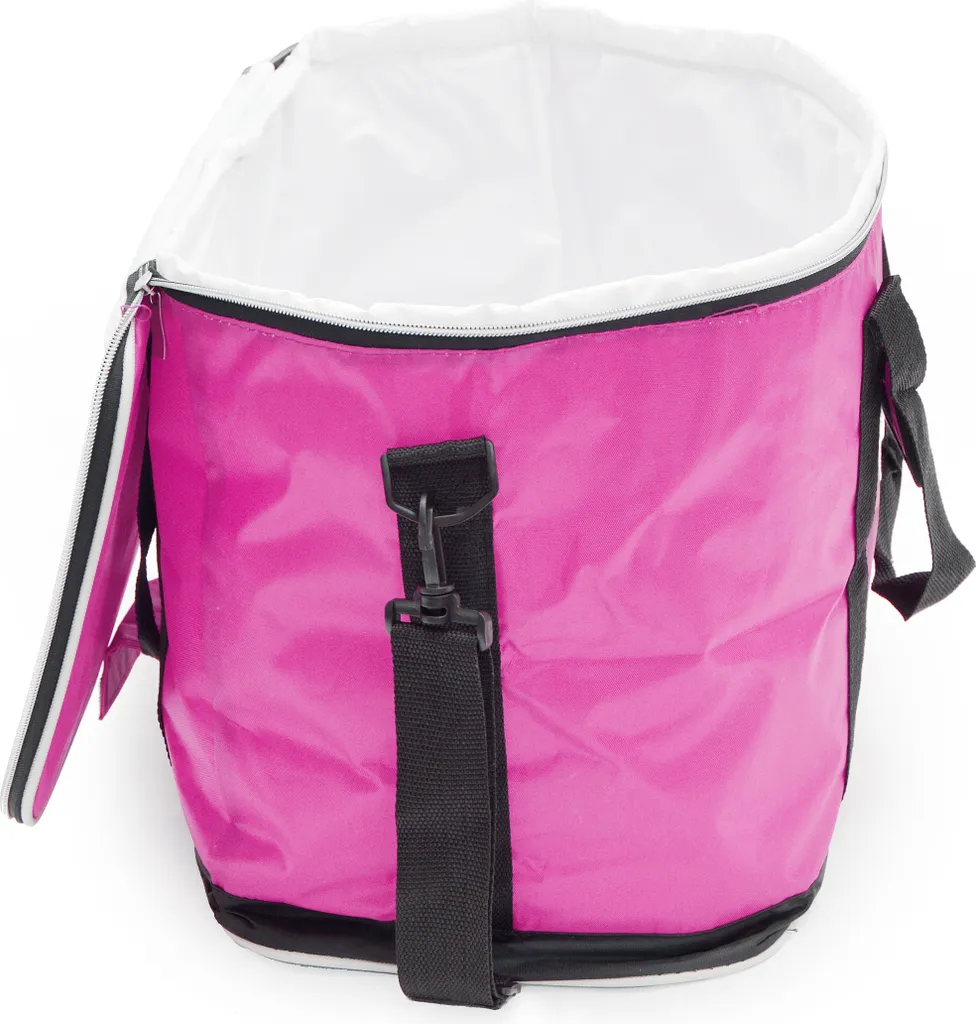 Kühltasche 30L Mit Schultergurt, XXL Isolier Kühlbox - Fuchsia/ Pink 3 Kühltasche 30L Mit Schultergurt, XXL Isolier Kühlbox - Fuchsia/ Pink – Bild 3