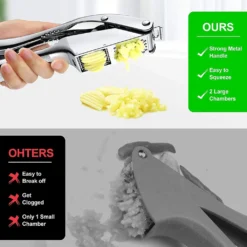 2 In1 Knoblauchpresse Knoblauchhacker Knoblauchschneider Aluminiumlegierung Küchenutensilien 12 2 In1 Knoblauchpresse Knoblauchhacker Knoblauchschneider Aluminiumlegierung Küchenutensilien -Leonardo Verkäufe 7db1b8ecbc488d776b6a5fed97ff947b