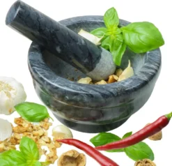 Coninx Mörser Und Stößel Set - Antraciet Naturstein