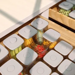 Frischhaltedosen Luftdict Vorratsdose 8-teilige-Set 8,14L Mit Deckel-POP-UP 10 Frischhaltedosen Luftdict Vorratsdose 8-teilige-Set 8,14L Mit Deckel-POP-UP -Leonardo Verkäufe 81acc998348434ce5eb601e3b98a626b