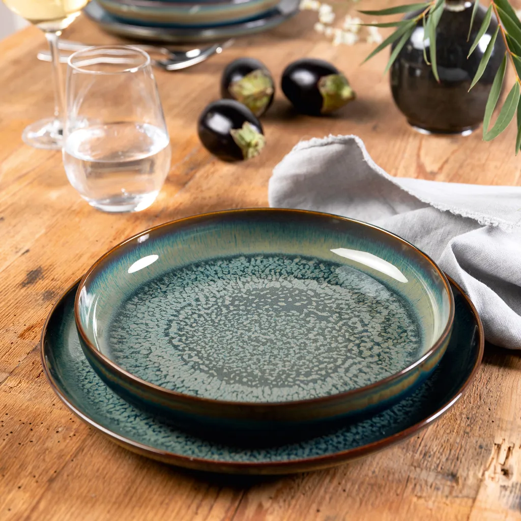 Like. By Villeroy & Boch Tafelset Crafted Breeze Blau,braun 3 Like. By Villeroy & Boch Tafelset Crafted Breeze Blau,braun – Bild 3