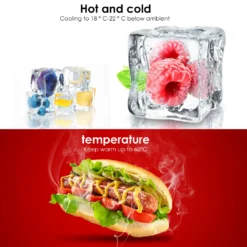 EINFEBEN Kuehlbox Tragbare 32 Liter, Thermo-Elektrische Kuehlbox, Wärmen Und Kühlen Mini-Kuehlschrank 12 Volt Und 230 Volt, ECO-Modus, Mit Tragegriff, Für Auto, Innenraum, Camping Kühlboxen -Leonardo Verkäufe 84eacabb1c98e8f7970e0b8c0fa9b040