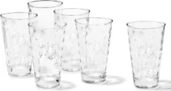 LEONARDO 012684 Optic Longdrinkbecher, Glas, 300 Ml, Ø 8 X 13 Cm, Klar (6 Stück) -Leonardo Verkäufe 8738dbabd36ebaefb1dec6f2d4b8e15b