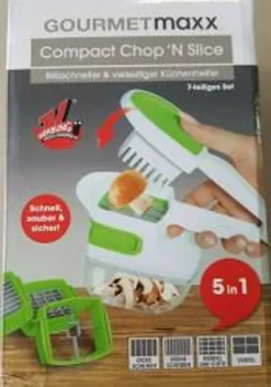 Gemüseschneider Multischneider Küchenreibe 4 Schneideinsätze Allesschneider 5in1 -Leonardo Verkäufe 8832223acf1b768d2a542e4a9574f2df