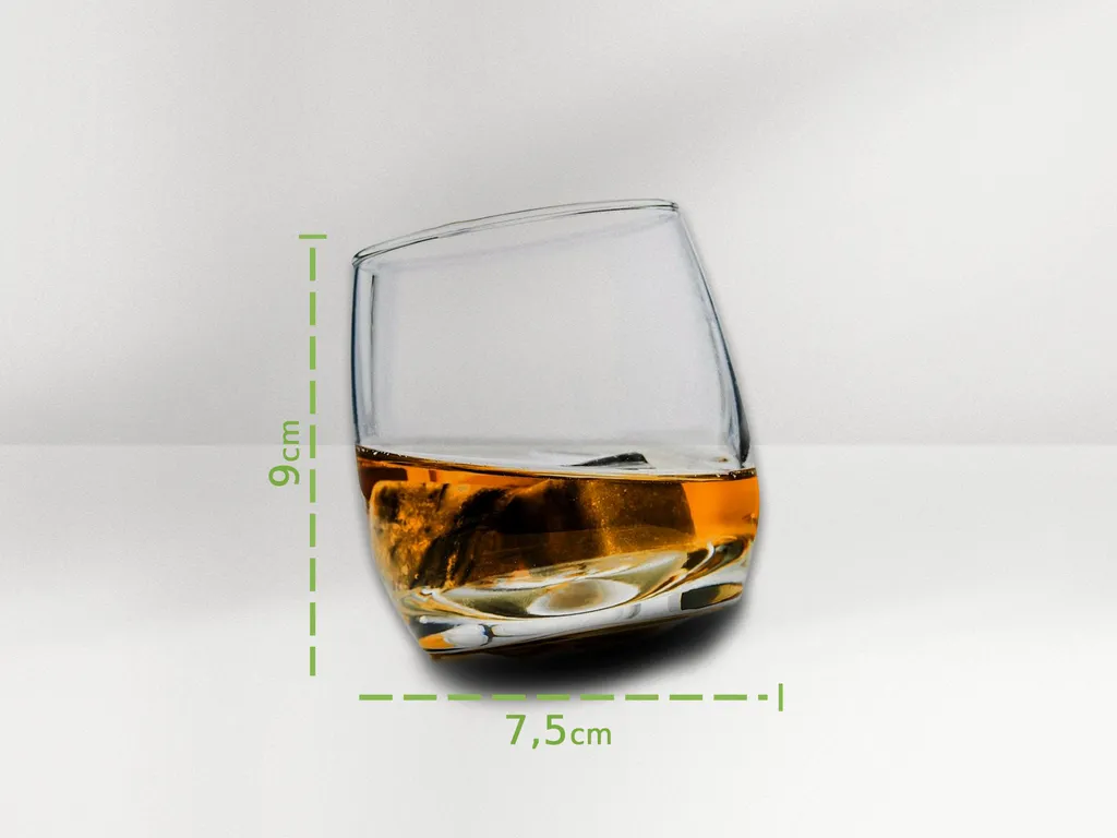 6 X Bar Rocking Whisky Glas Whiskey Trinkglas Gläser - Runder Boden 200 Ml 7 6 X Bar Rocking Whisky Glas Whiskey Trinkglas Gläser - Runder Boden 200 Ml – Bild 7