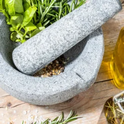 Mörser Mit Stößel Reibe Zerkleinerer Gewürz Mühle Aus Granit -Leonardo Verkäufe 8a262237eac461006ee2ed48e3a94119