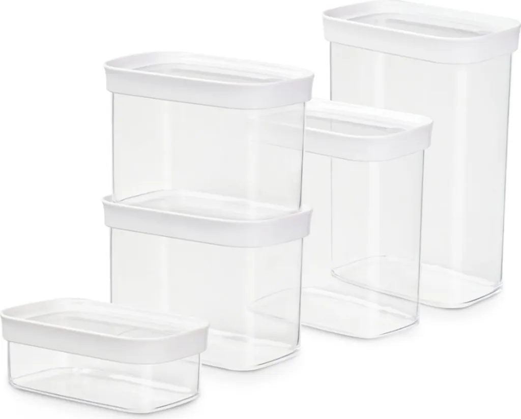 Emsa Trockenvorratsdose OPTIMA 5er Set (0,45/2x1/1,6/2,2L) 1 Emsa Trockenvorratsdose OPTIMA 5er Set (0,45/2x1/1,6/2,2L)