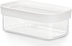 Emsa Trockenvorratsdose OPTIMA 0,45 Liter Transparent / Weiß