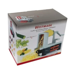 Westmark 113-32260 Gemüseschneidemaschine SPIROMAT, Rot/weiß/grau (1 Stück) -Leonardo Verkäufe 8a9a0e997fd9cb33fe05368b663f1ff0